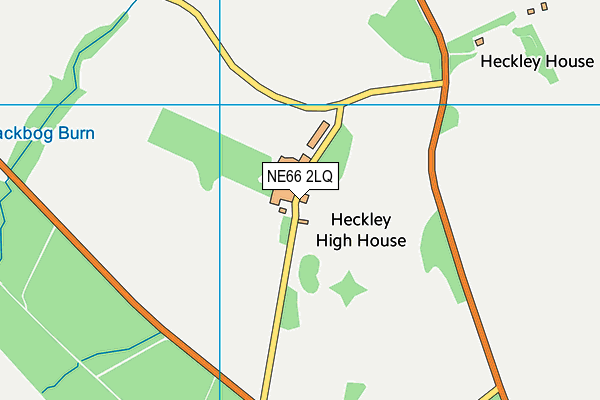 NE66 2LQ map - OS VectorMap District (Ordnance Survey) NE66 2LQ map - OS VectorMap District (Ordnance Survey)