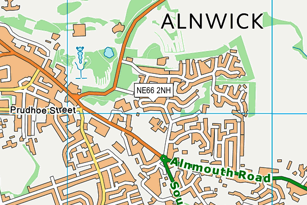 NE66 2NH map - OS VectorMap District (Ordnance Survey) NE66 2NH map - OS VectorMap District (Ordnance Survey)