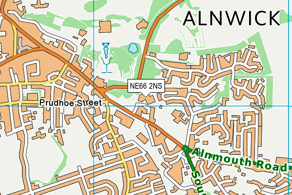 NE66 2NS map - OS VectorMap District (Ordnance Survey) NE66 2NS map - OS VectorMap District (Ordnance Survey)