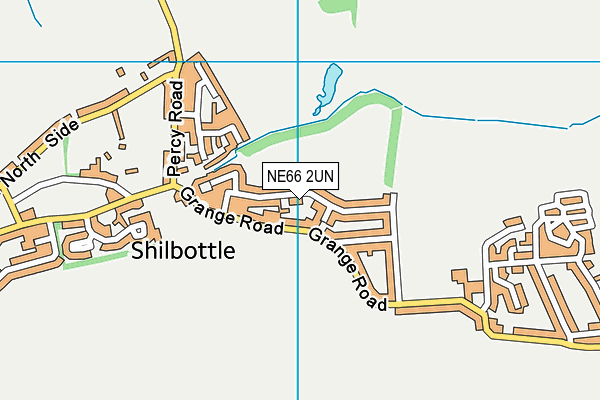 NE66 2UN map - OS VectorMap District (Ordnance Survey) NE66 2UN map - OS VectorMap District (Ordnance Survey)