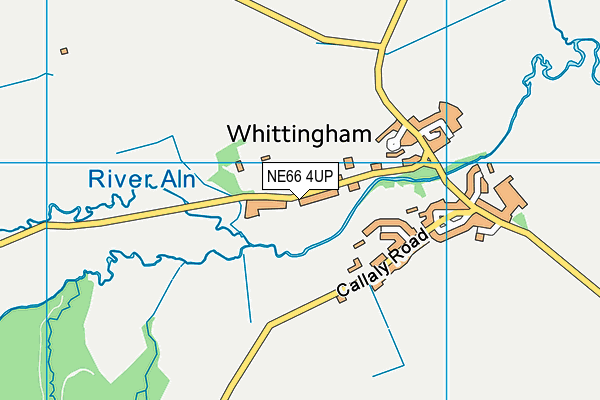 NE66 4UP map - OS VectorMap District (Ordnance Survey) NE66 4UP map - OS VectorMap District (Ordnance Survey)