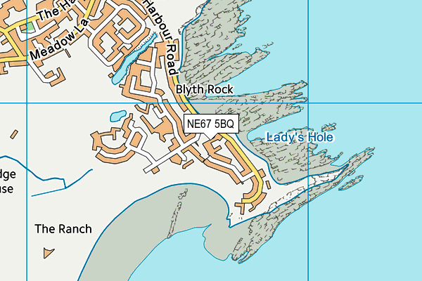 NE67 5BQ map - OS VectorMap District (Ordnance Survey) NE67 5BQ map - OS VectorMap District (Ordnance Survey)