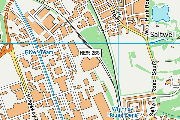 NE85 2BS map - OS VectorMap District (Ordnance Survey) NE85 2BS map - OS VectorMap District (Ordnance Survey)