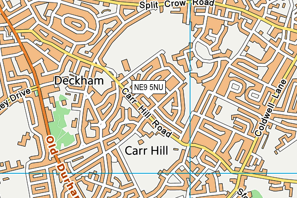 NE9 5NU map - OS VectorMap District (Ordnance Survey) NE9 5NU map - OS VectorMap District (Ordnance Survey)