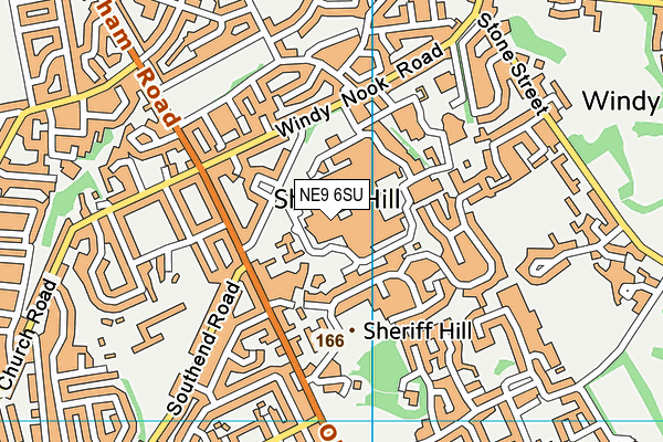 NE9 6SU map - OS VectorMap District (Ordnance Survey) NE9 6SU map - OS VectorMap District (Ordnance Survey)