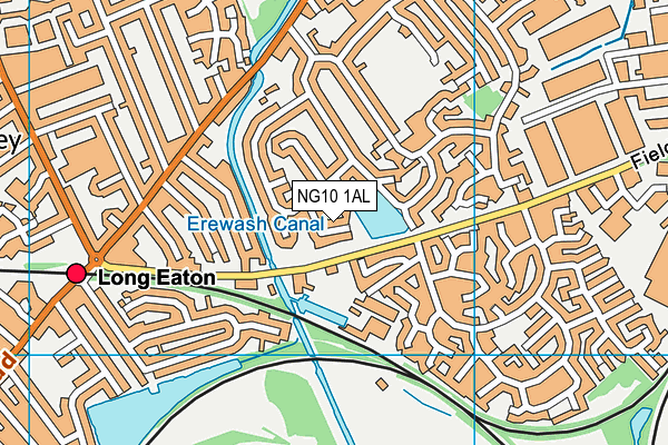 NG10 1AL map - OS VectorMap District (Ordnance Survey) NG10 1AL map - OS VectorMap District (Ordnance Survey)