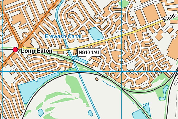 NG10 1AU map - OS VectorMap District (Ordnance Survey) NG10 1AU map - OS VectorMap District (Ordnance Survey)