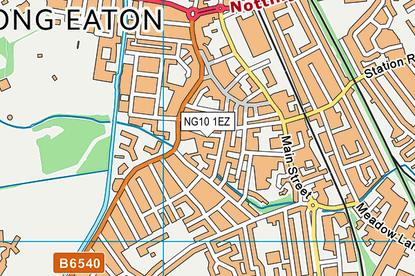 NG10 1EZ map - OS VectorMap District (Ordnance Survey) NG10 1EZ map - OS VectorMap District (Ordnance Survey)