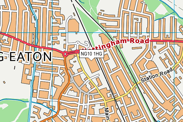 NG10 1HG map - OS VectorMap District (Ordnance Survey) NG10 1HG map - OS VectorMap District (Ordnance Survey)
