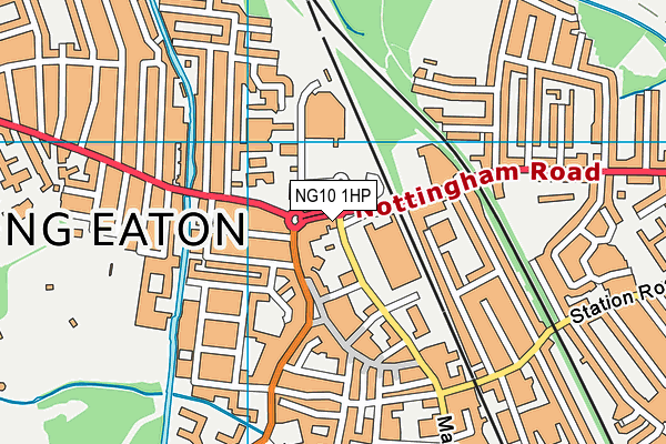 NG10 1HP map - OS VectorMap District (Ordnance Survey) NG10 1HP map - OS VectorMap District (Ordnance Survey)