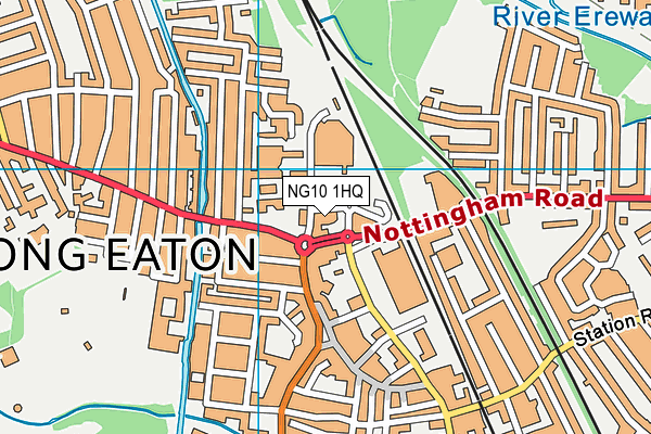 NG10 1HQ map - OS VectorMap District (Ordnance Survey)