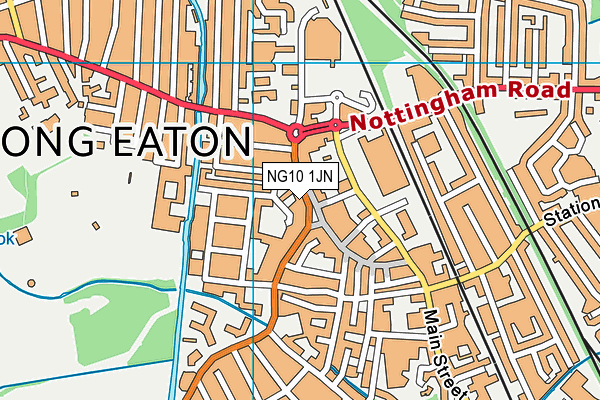 NG10 1JN map - OS VectorMap District (Ordnance Survey) NG10 1JN map - OS VectorMap District (Ordnance Survey)