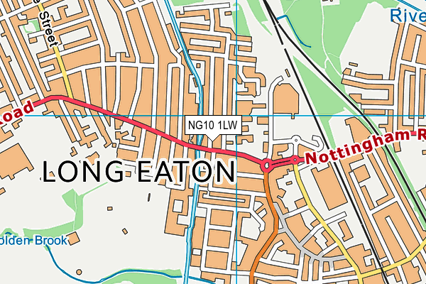 NG10 1LW map - OS VectorMap District (Ordnance Survey) NG10 1LW map - OS VectorMap District (Ordnance Survey)
