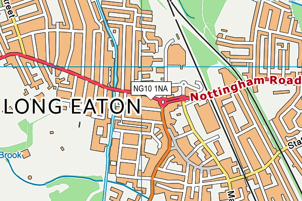 NG10 1NA map - OS VectorMap District (Ordnance Survey) NG10 1NA map - OS VectorMap District (Ordnance Survey)