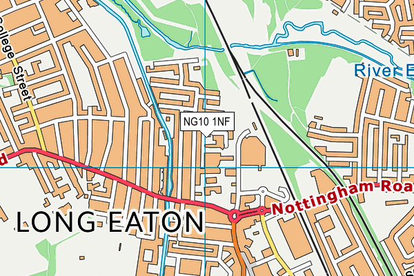 NG10 1NF map - OS VectorMap District (Ordnance Survey) NG10 1NF map - OS VectorMap District (Ordnance Survey)