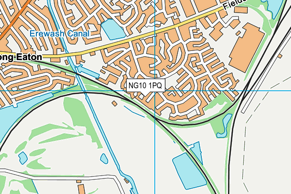 NG10 1PQ map - OS VectorMap District (Ordnance Survey) NG10 1PQ map - OS VectorMap District (Ordnance Survey)