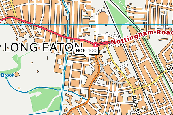 NG10 1QQ map - OS VectorMap District (Ordnance Survey) NG10 1QQ map - OS VectorMap District (Ordnance Survey)
