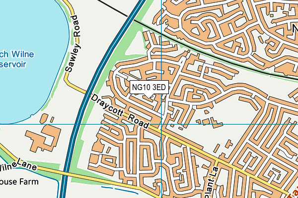 NG10 3ED map - OS VectorMap District (Ordnance Survey) NG10 3ED map - OS VectorMap District (Ordnance Survey)