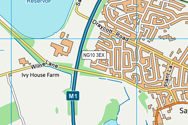 NG10 3EX map - OS VectorMap District (Ordnance Survey) NG10 3EX map - OS VectorMap District (Ordnance Survey)