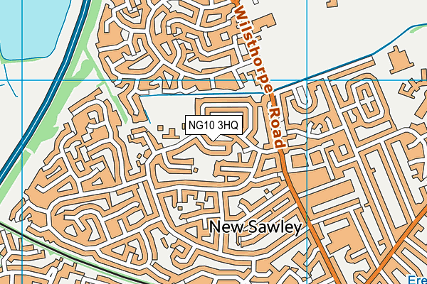 NG10 3HQ map - OS VectorMap District (Ordnance Survey) NG10 3HQ map - OS VectorMap District (Ordnance Survey)