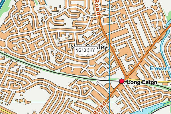 NG10 3HY map - OS VectorMap District (Ordnance Survey) NG10 3HY map - OS VectorMap District (Ordnance Survey)
