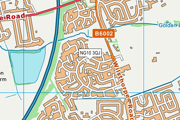 NG10 3QJ map - OS VectorMap District (Ordnance Survey) NG10 3QJ map - OS VectorMap District (Ordnance Survey)
