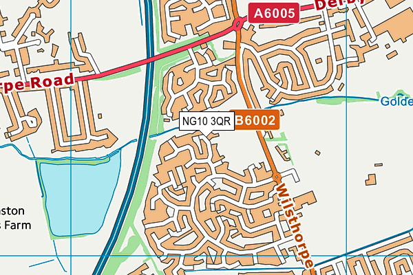 NG10 3QR map - OS VectorMap District (Ordnance Survey) NG10 3QR map - OS VectorMap District (Ordnance Survey)