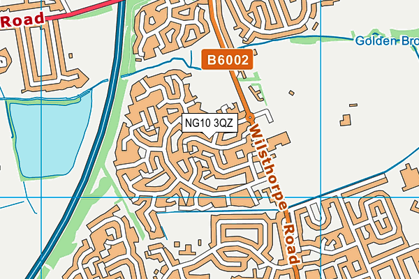 NG10 3QZ map - OS VectorMap District (Ordnance Survey) NG10 3QZ map - OS VectorMap District (Ordnance Survey)