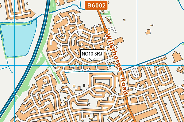 NG10 3RJ map - OS VectorMap District (Ordnance Survey) NG10 3RJ map - OS VectorMap District (Ordnance Survey)