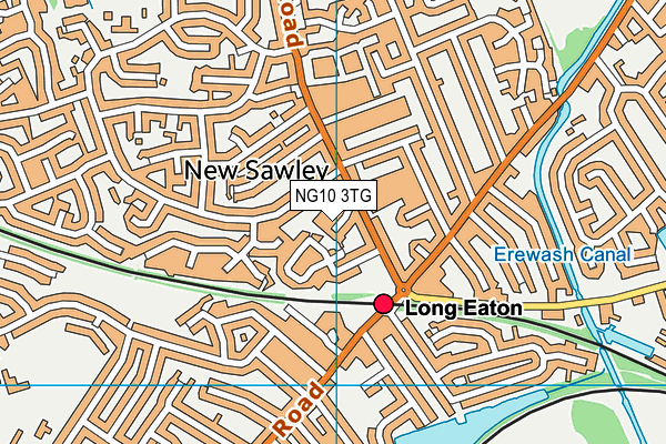 NG10 3TG map - OS VectorMap District (Ordnance Survey) NG10 3TG map - OS VectorMap District (Ordnance Survey)