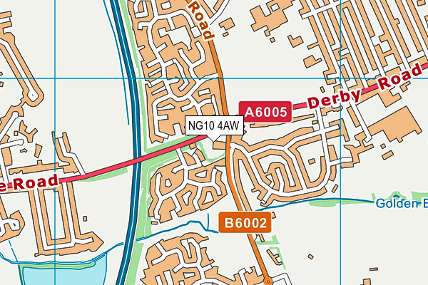 NG10 4AW map - OS VectorMap District (Ordnance Survey) NG10 4AW map - OS VectorMap District (Ordnance Survey)
