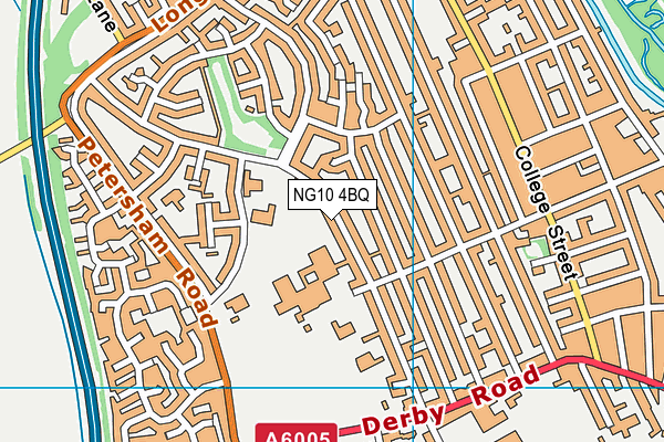 NG10 4BQ map - OS VectorMap District (Ordnance Survey) NG10 4BQ map - OS VectorMap District (Ordnance Survey)