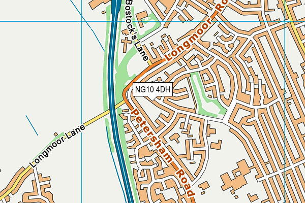 NG10 4DH map - OS VectorMap District (Ordnance Survey) NG10 4DH map - OS VectorMap District (Ordnance Survey)
