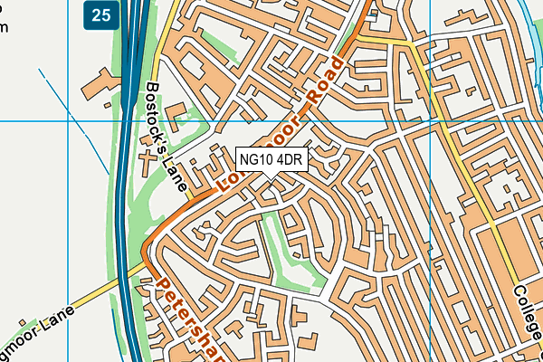 NG10 4DR map - OS VectorMap District (Ordnance Survey) NG10 4DR map - OS VectorMap District (Ordnance Survey)