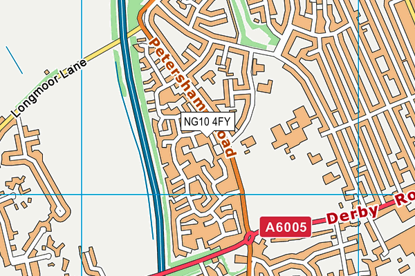 NG10 4FY map - OS VectorMap District (Ordnance Survey) NG10 4FY map - OS VectorMap District (Ordnance Survey)