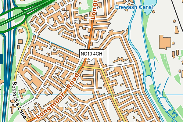 NG10 4GH map - OS VectorMap District (Ordnance Survey) NG10 4GH map - OS VectorMap District (Ordnance Survey)