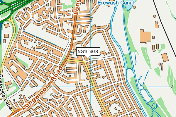NG10 4GS map - OS VectorMap District (Ordnance Survey) NG10 4GS map - OS VectorMap District (Ordnance Survey)
