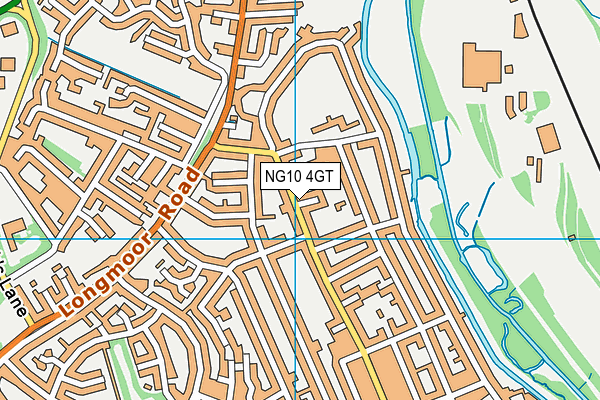 NG10 4GT map - OS VectorMap District (Ordnance Survey) NG10 4GT map - OS VectorMap District (Ordnance Survey)