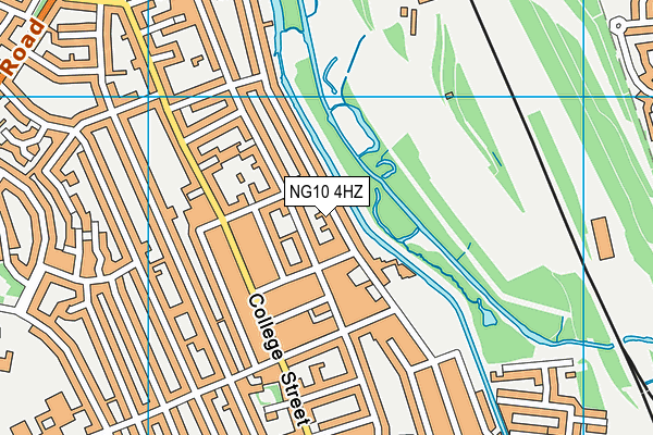 NG10 4HZ map - OS VectorMap District (Ordnance Survey) NG10 4HZ map - OS VectorMap District (Ordnance Survey)