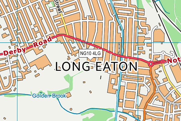 NG10 4LG map - OS VectorMap District (Ordnance Survey)