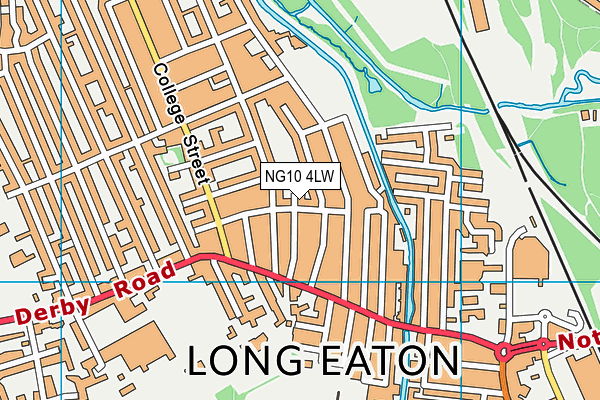 NG10 4LW map - OS VectorMap District (Ordnance Survey) NG10 4LW map - OS VectorMap District (Ordnance Survey)