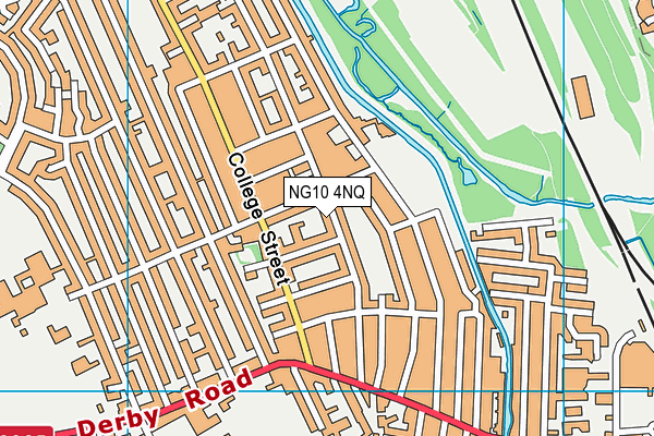 NG10 4NQ map - OS VectorMap District (Ordnance Survey) NG10 4NQ map - OS VectorMap District (Ordnance Survey)