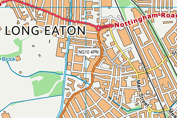 NG10 4PN map - OS VectorMap District (Ordnance Survey) NG10 4PN map - OS VectorMap District (Ordnance Survey)
