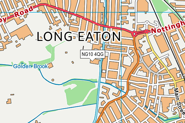 NG10 4QG map - OS VectorMap District (Ordnance Survey) NG10 4QG map - OS VectorMap District (Ordnance Survey)