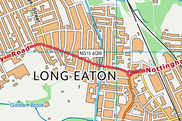 NG10 4QW map - OS VectorMap District (Ordnance Survey) NG10 4QW map - OS VectorMap District (Ordnance Survey)