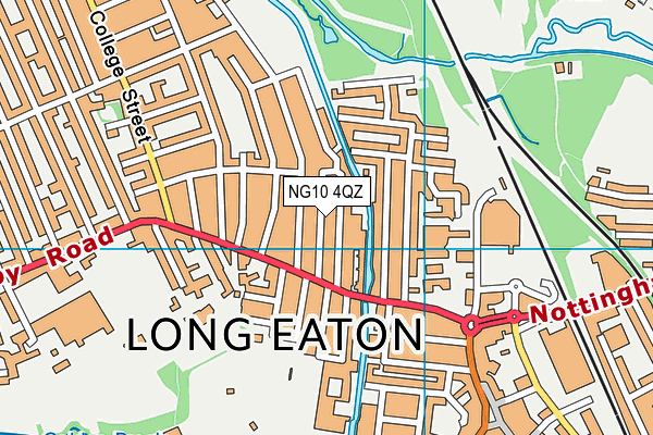 NG10 4QZ map - OS VectorMap District (Ordnance Survey) NG10 4QZ map - OS VectorMap District (Ordnance Survey)