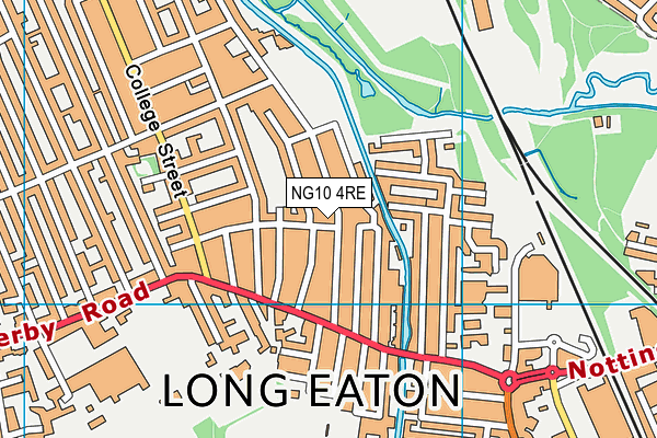 NG10 4RE map - OS VectorMap District (Ordnance Survey) NG10 4RE map - OS VectorMap District (Ordnance Survey)