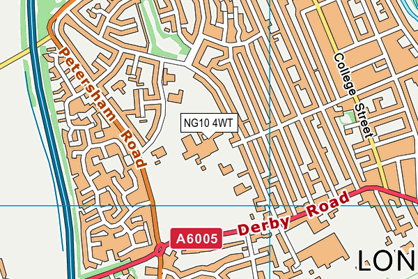 NG10 4WT map - OS VectorMap District (Ordnance Survey) NG10 4WT map - OS VectorMap District (Ordnance Survey)