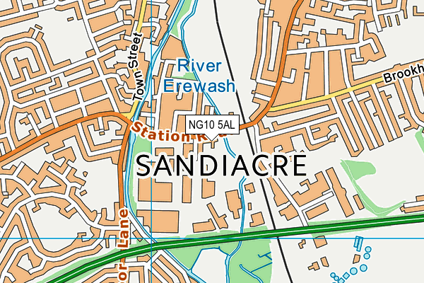 NG10 5AL map - OS VectorMap District (Ordnance Survey) NG10 5AL map - OS VectorMap District (Ordnance Survey)