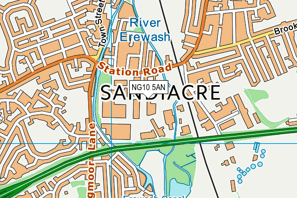 NG10 5AN map - OS VectorMap District (Ordnance Survey) NG10 5AN map - OS VectorMap District (Ordnance Survey)